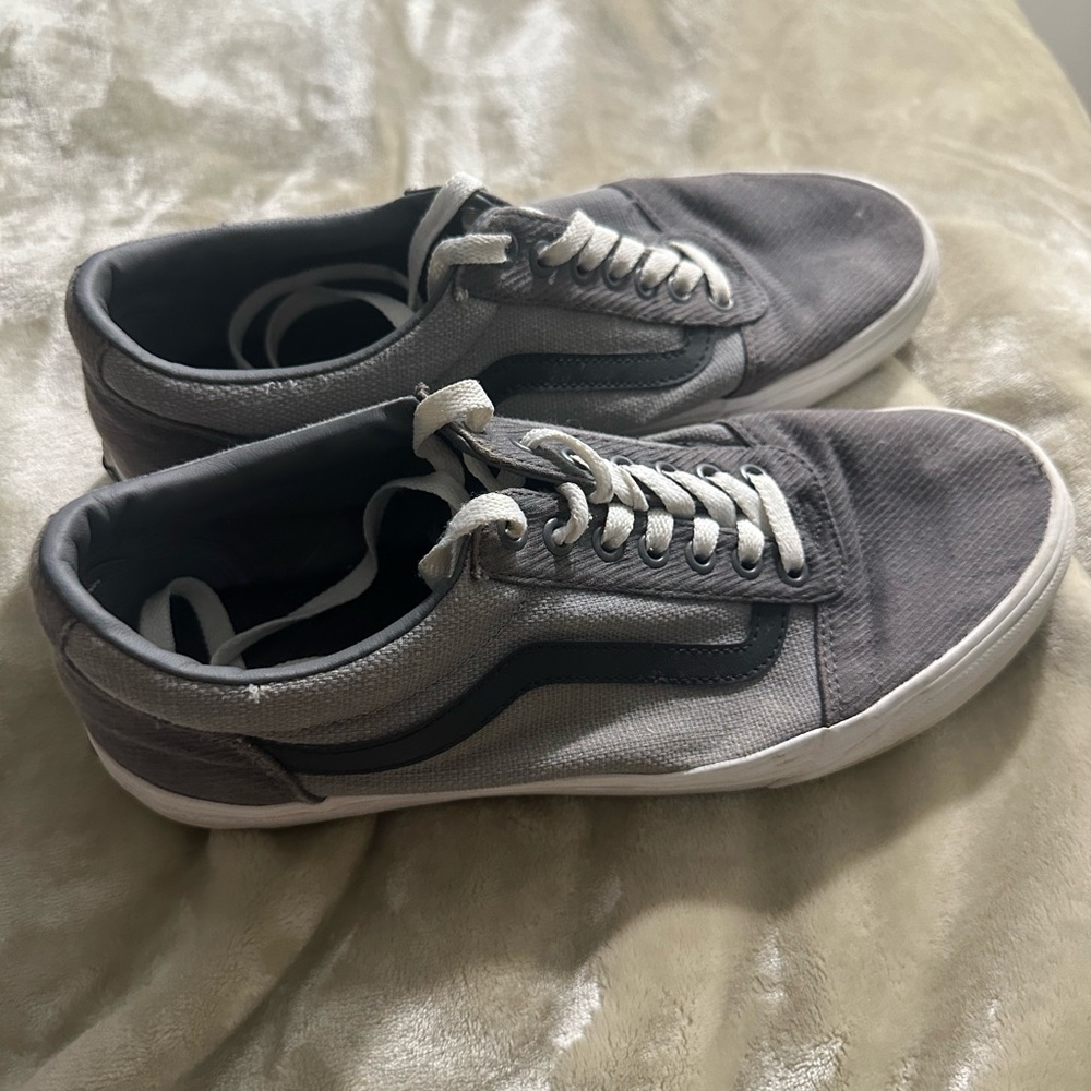 Vans Gray Sneakers Classic Skate Style